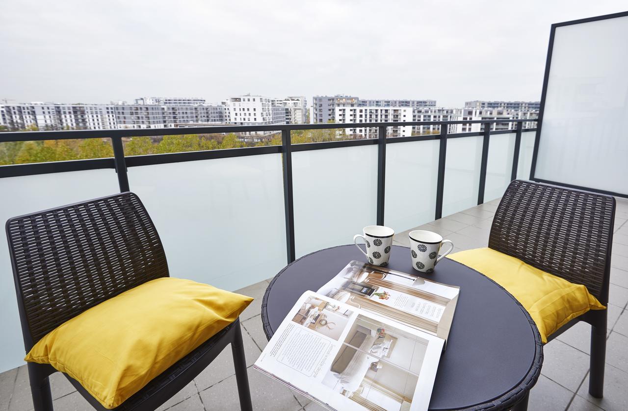 Novis Apartments Przy Arkadii Warschau Exterior foto