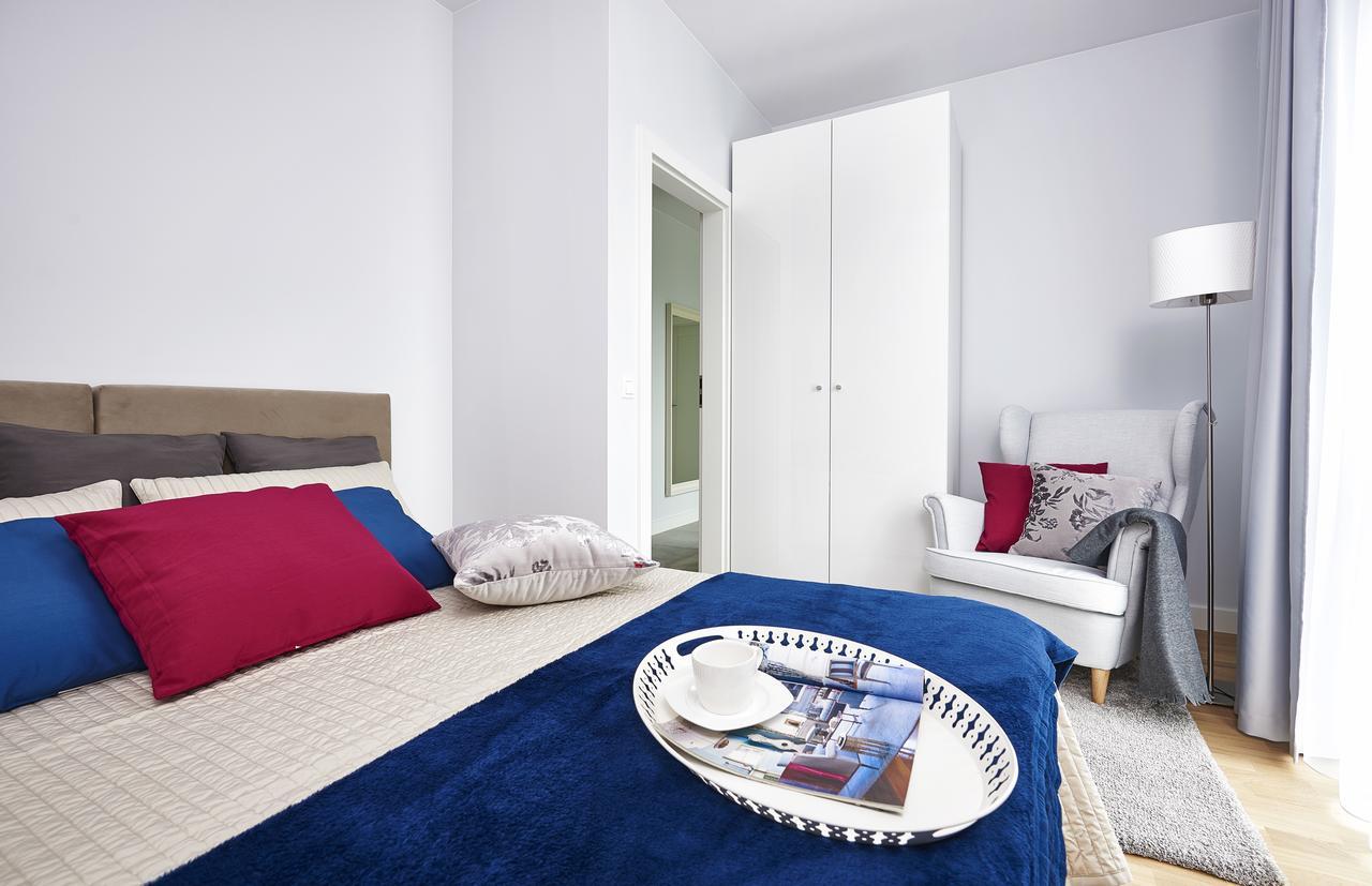 Novis Apartments Przy Arkadii Warschau Exterior foto