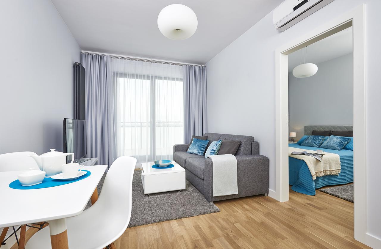 Novis Apartments Przy Arkadii Warschau Exterior foto